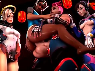 Korea, mothers love, futanaria compilation